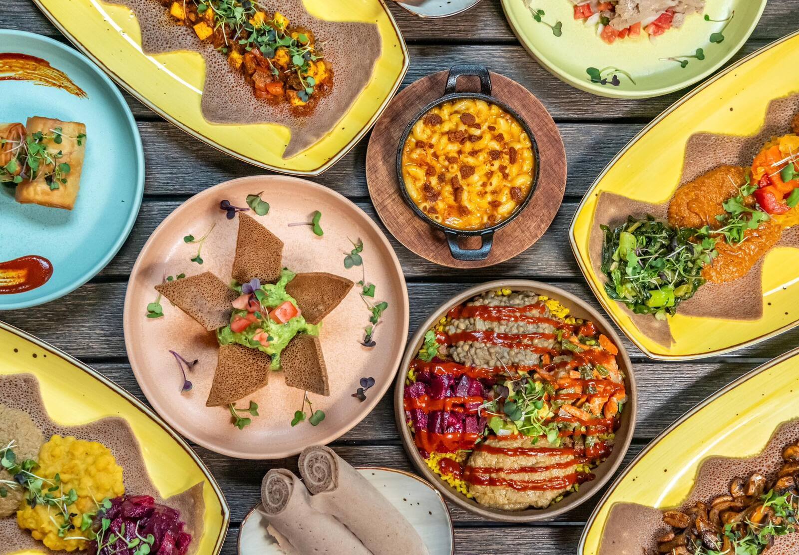 Vegetarian & Vegan at Cuatro Hermanos: Plant-Forward Latin Flavors